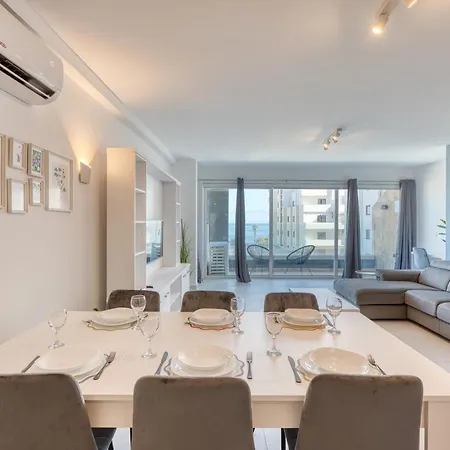 Modern With Sea View Qawra * St. Paul's Bay